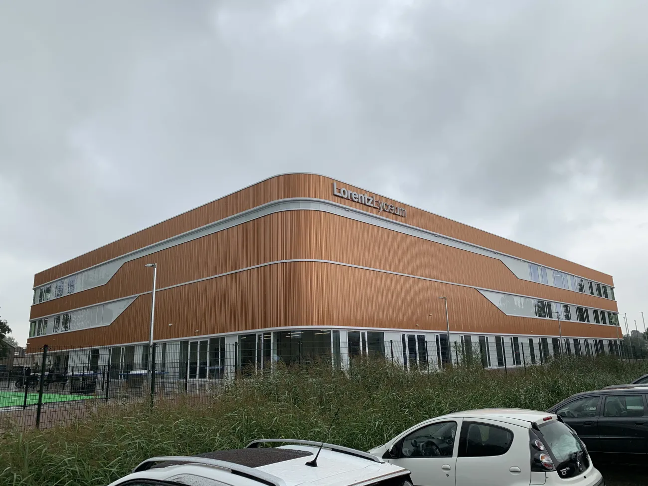 Lorentz Lyceum Arnhem gevelproject Rakon