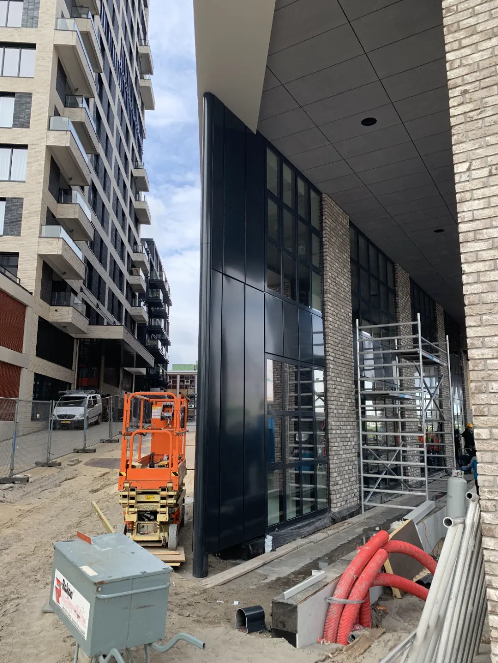 NDSM Amsterdam in volle opbouw met Rakon